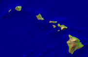 USA-Hawaii Satellite + Borders 1000x656